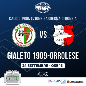Calcio Promozione - Gialeto 1909-Orrolese