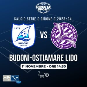 Calcio Serie D Gir. G - Calcio Budoni-Ostiamare Lido Calcio