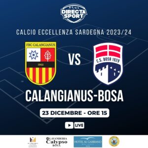 Calcio Eccellenza - FBC Calangianus 1905-CS Bosa Calcio