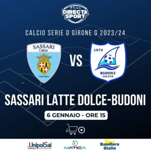 Calcio Serie D Gir. G - Sassari Latte Dolce-Calcio Budoni
