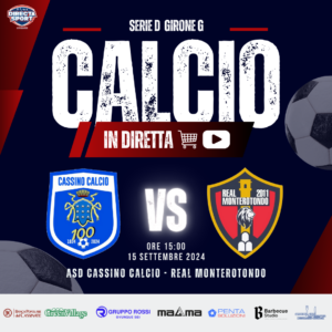 Calcio Serie D Gir. G - ASD Cassino Calcio-Real Monterotondo