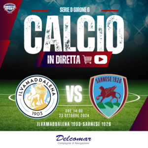 Calcio Serie D Gir. G - Ilvamaddalena 1903-Sarnese 1926
