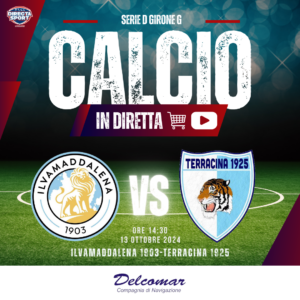 Calcio Serie D Gir. G - Ilvamaddalena 1903-Terracina 1925