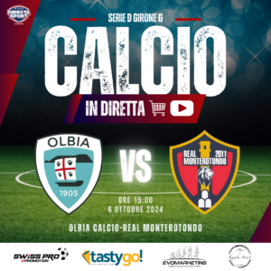 Calcio Serie D Gir. G - Olbia Calcio-Real Monterotondo