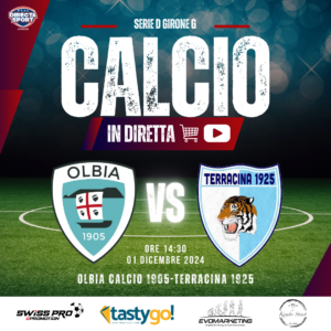 Calcio Serie D Gir. G - Olbia Calcio-Terracina 1925