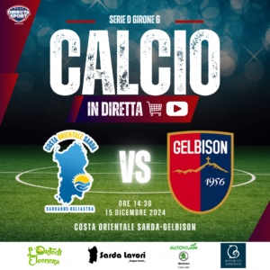 Calcio Serie D Gir. G - Costa Orientale Sarda-Gelbison