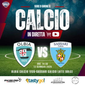 Calcio Serie D Gir. G - Olbia Calcio 1905-Sassari Calcio Latte Dolce