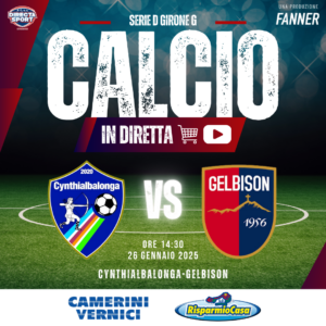 Calcio Serie D Gir. G - Cynthialbalonga-Gelbison