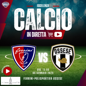 Calcio Eccellenza - Polisportiva Ferrini-Polisportiva Ossese