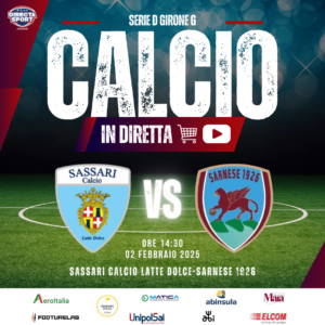 Calcio Serie D Gir. G - Sassari Calcio Latte Dolce-Sarnese 1926