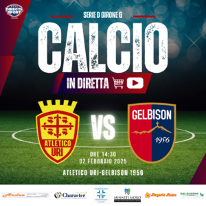 Calcio Serie D Gir. G - Atletico Uri-Gelbison