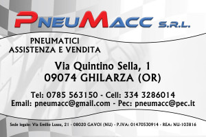 Biglietto visita - FRONTE