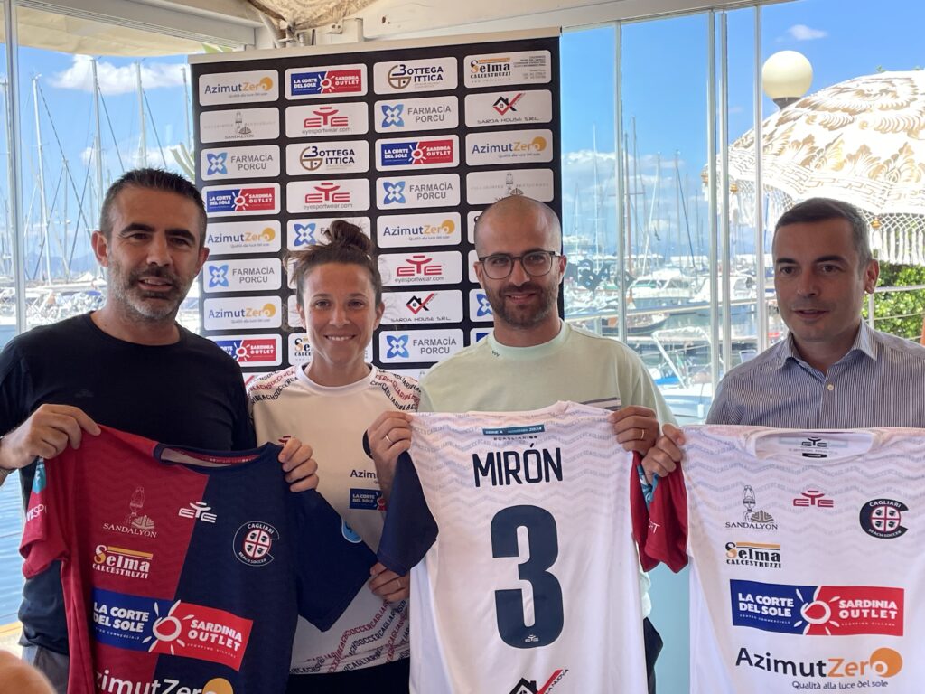Presentazione Cagliari Beach Soccer 2024