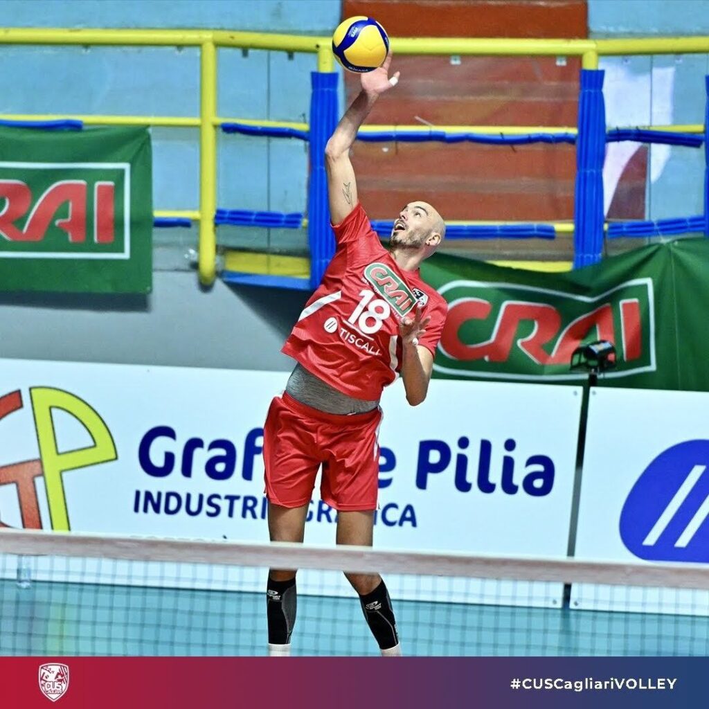 Michael Menicali (Foto dal profilo Facebook del CUS Cagliari)