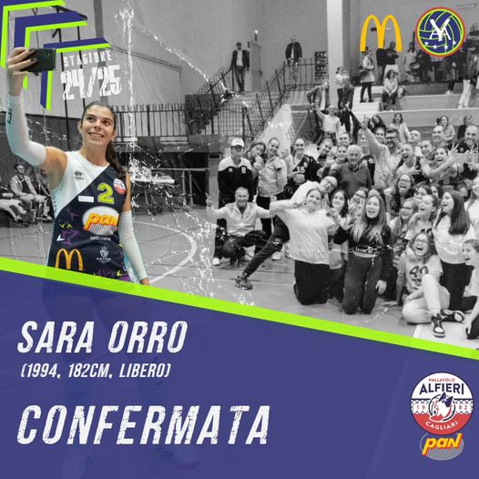 Sara Orro (Foto dal profilo Facebook dell'Alfieri)