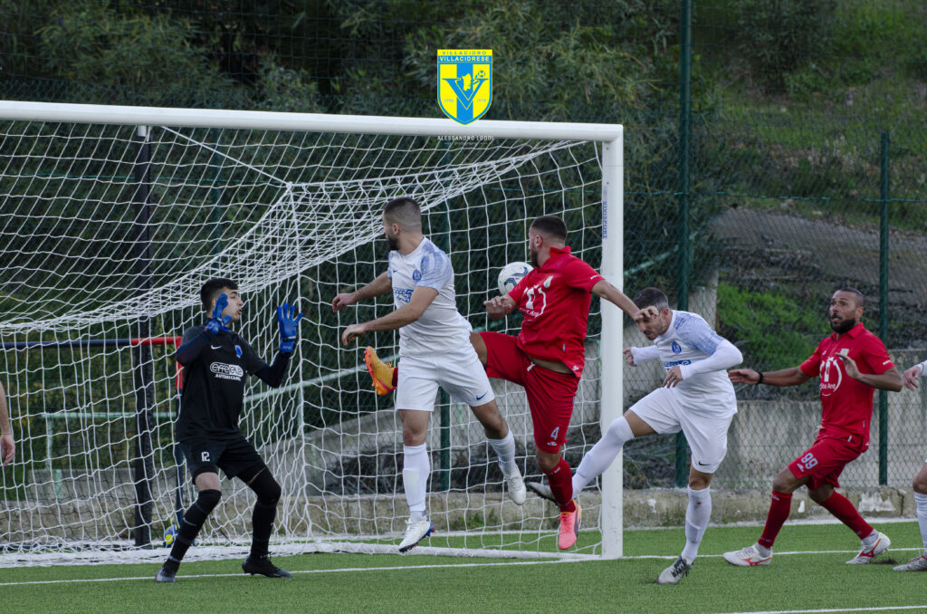 Gol di Matteo Saias (Foto di Alessandro Loddi)
